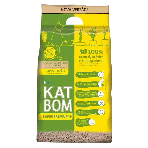 Kat Bom Capim Limão 3kg