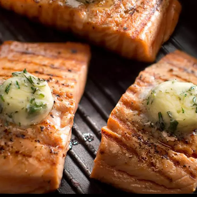 Salmón a la Parrilla