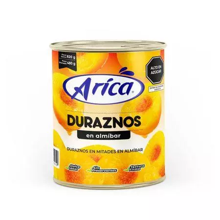 DURAZNO EN LATA ARICA 820 GR