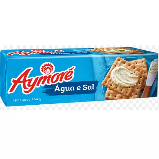 Biscoito Aymoré Água e sal 164g