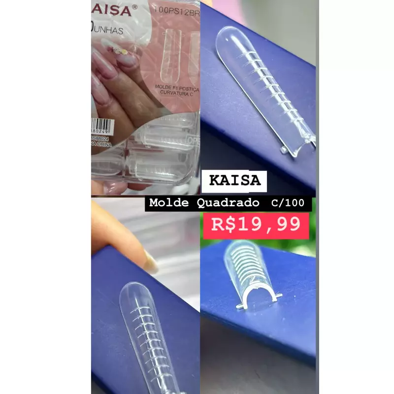 Molde F1 Quadrado Kaisa C/100