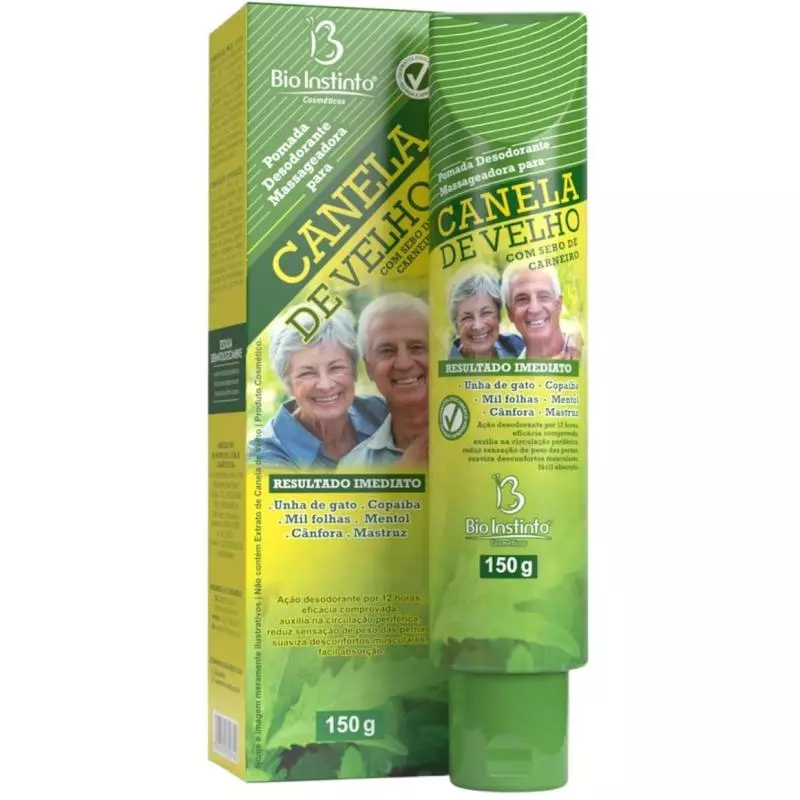 POMADA CANELA DE VELHO BIO-150G