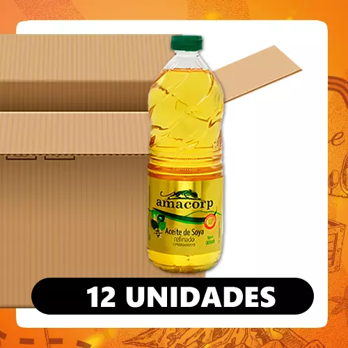 Bulto Amacorp Aceite Soya 900ml