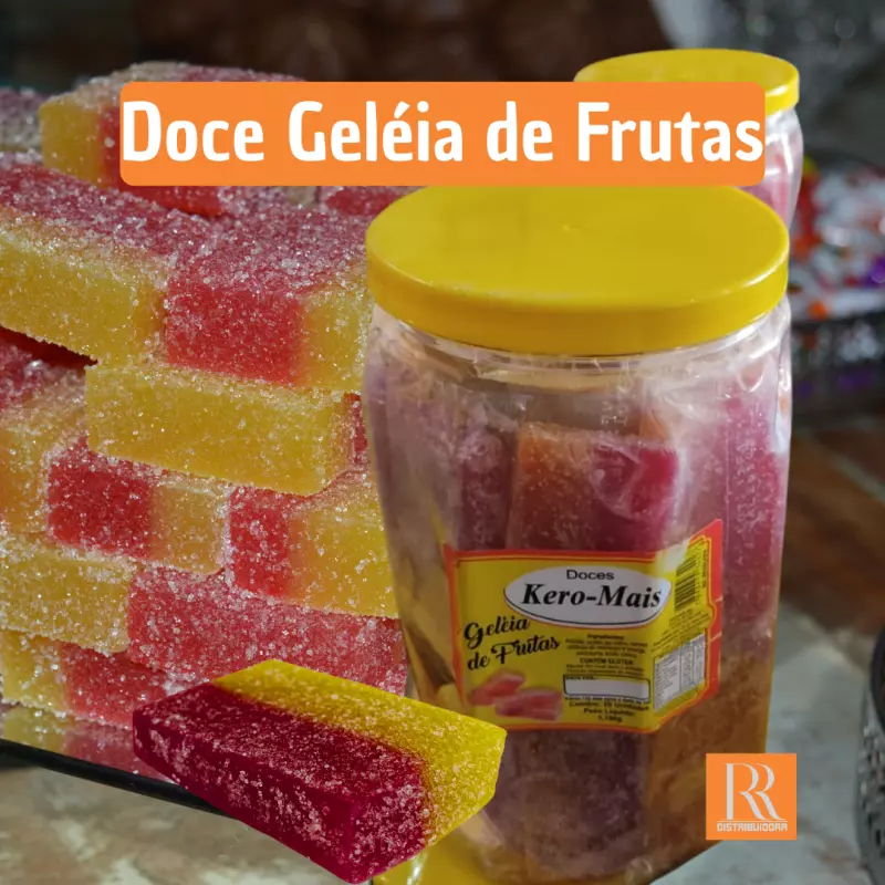 DOCE DE GELÉIA DE FRUTAS