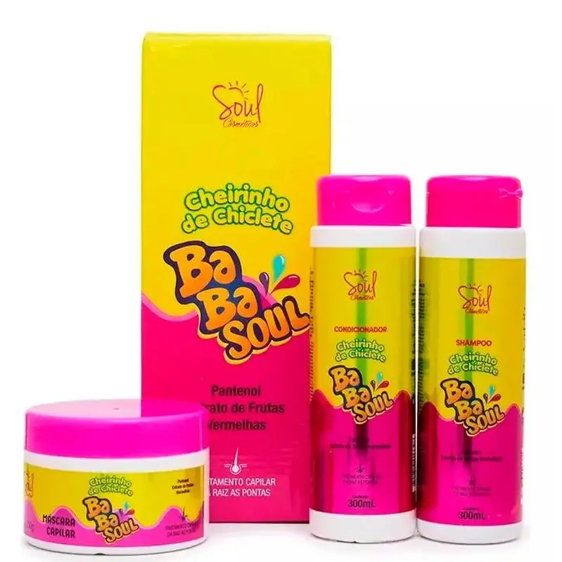 Kit Capilar 3x1 Babasoul TuttiFrutti