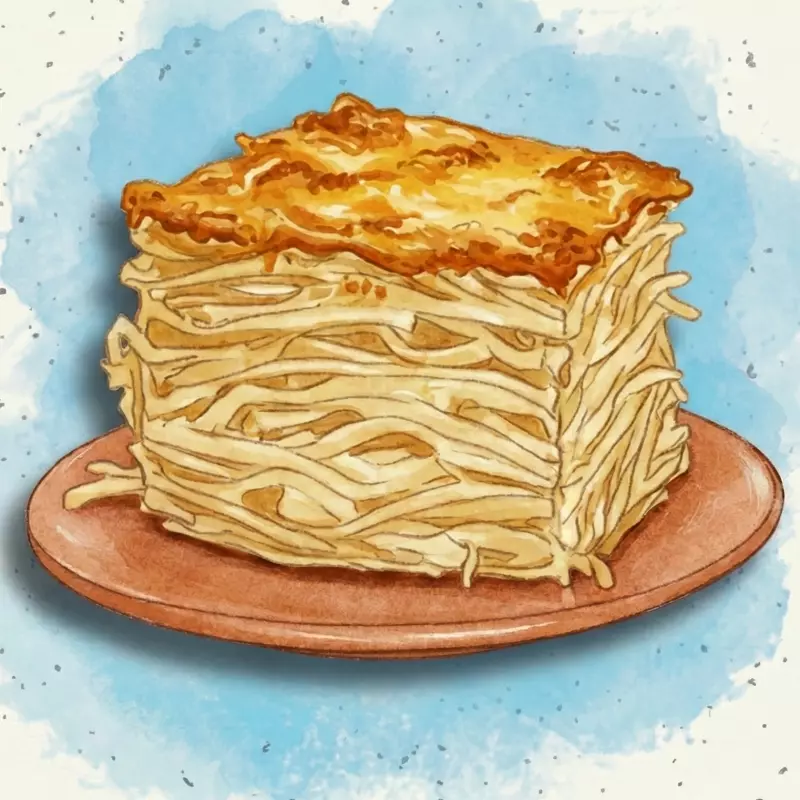 Porcion de Pastel de tallarin
