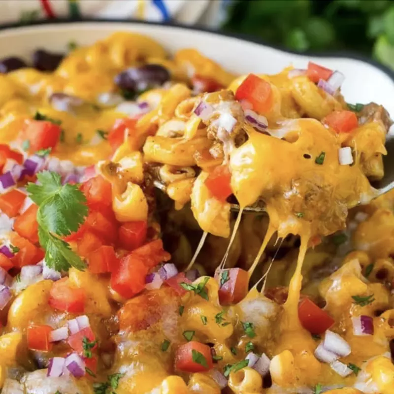 Viernes 22 Mayo -Chilli Mac & cheese