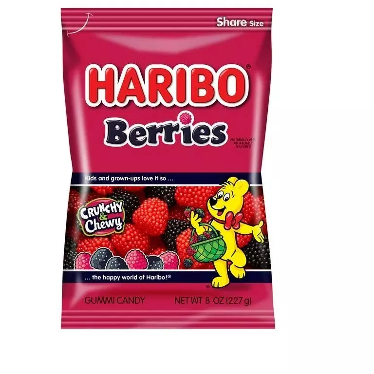 Haribo berries 8 oz