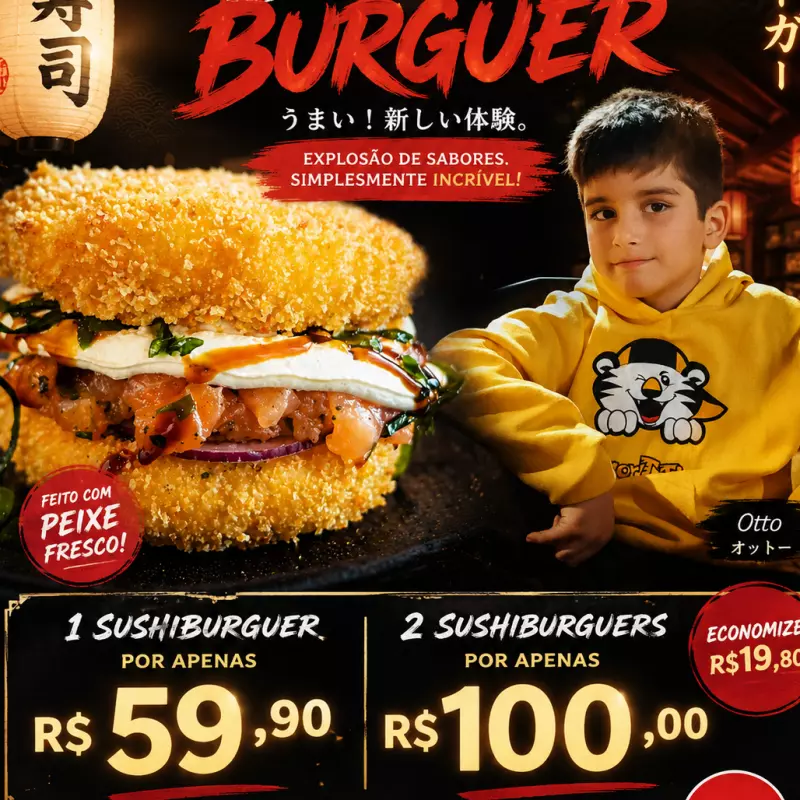 SUSHIBURG PEOMOÇÃO