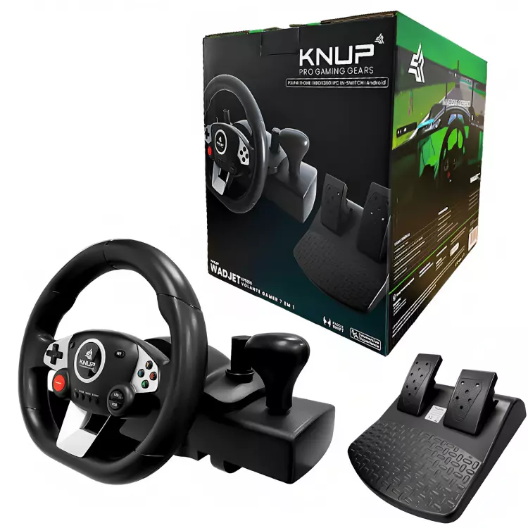KIT VOLANTE GAMER KNUP PRO KP-5816