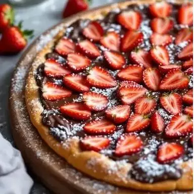 Chocolate com morangos