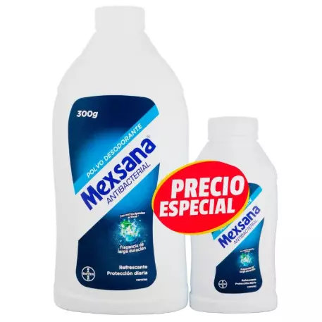 TALCO MEXSANA  300 GR+85 GR