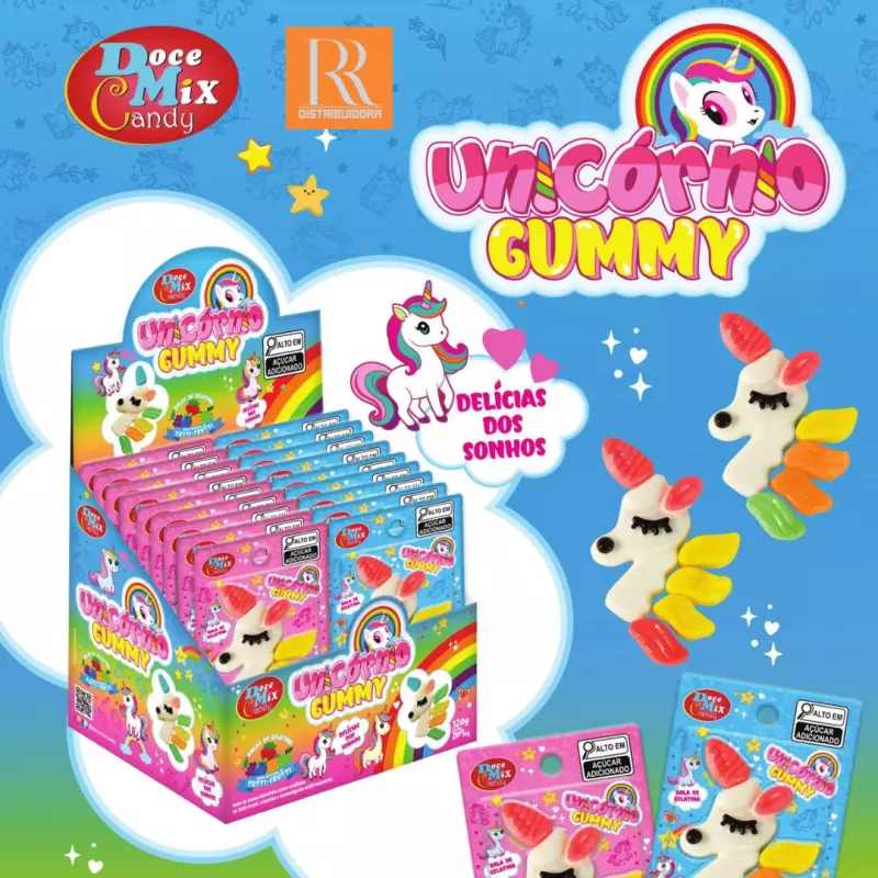 UNICÓRNIO GUMMY - 20UN