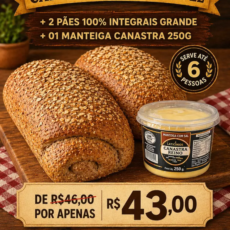 [COMBO] Café da Tarde Saudável