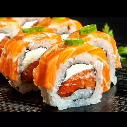 Uramaki salmão  Especial