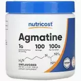 NUTRICOST AGMATINE 1G 100 SERVICIOS