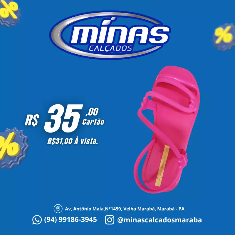 Sandália Rosa RF:26983