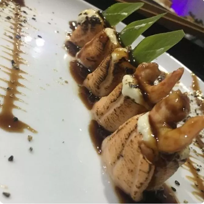 MAÇARICADO COM CAMARÃO