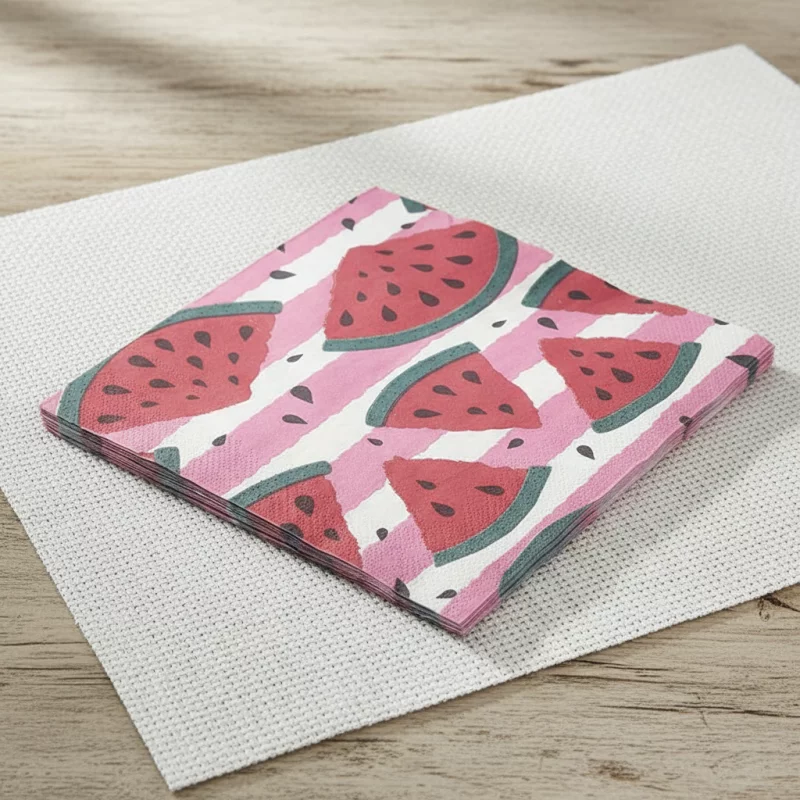 1054 SERVILLETA  - PATILLA 17X17CM