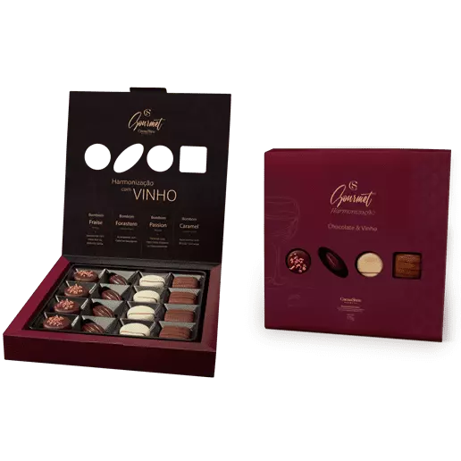 Caixa harmonização vinho 175g