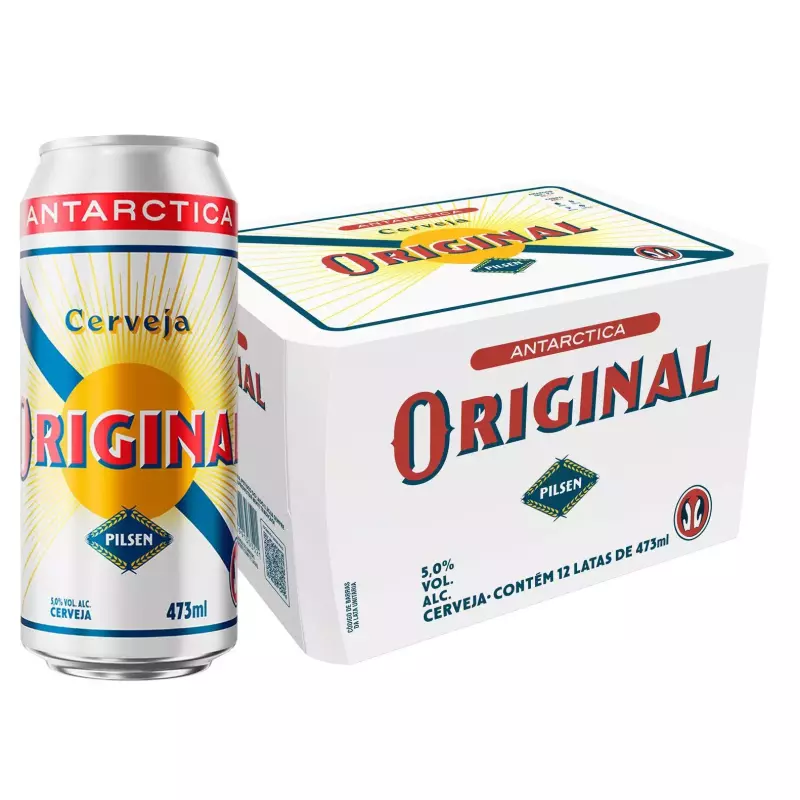 Latão 473ml Antarctica Original C/12
