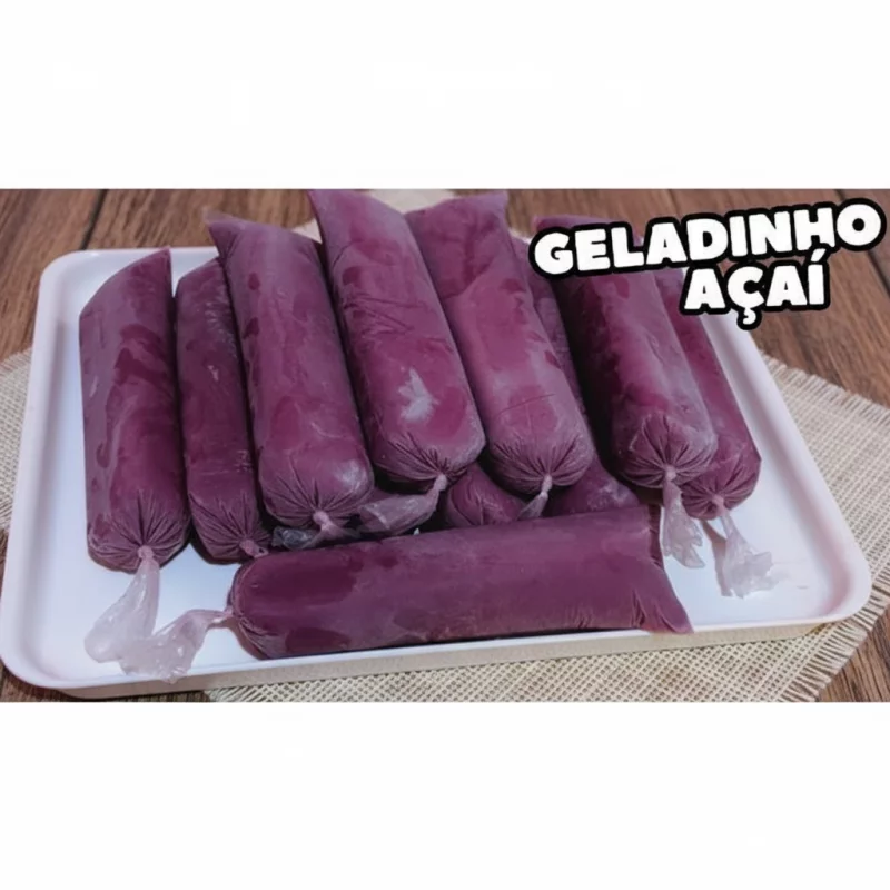 Geladinho De açai