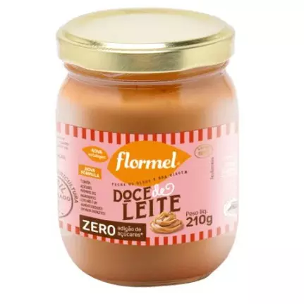 Doce de Leite Cremoso zero açúcar