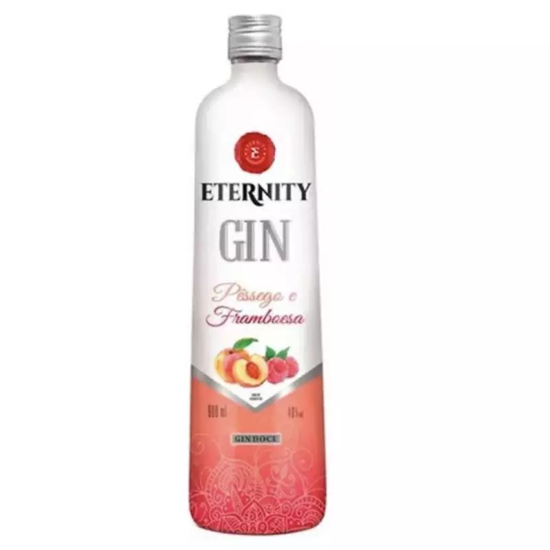 Garrafa Eternity pêssego e framboesa