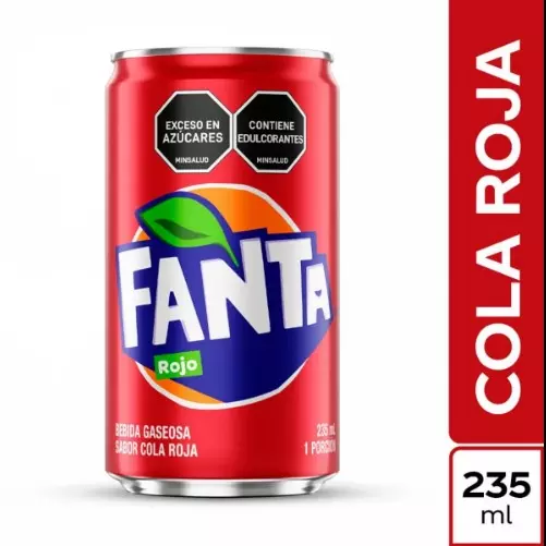 Fanta Cola Roja 235 ml LAT