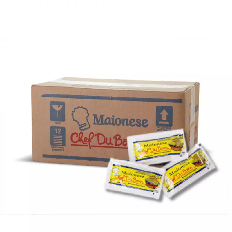 Maionese Sachê ChefDuBom168x7g(6551)