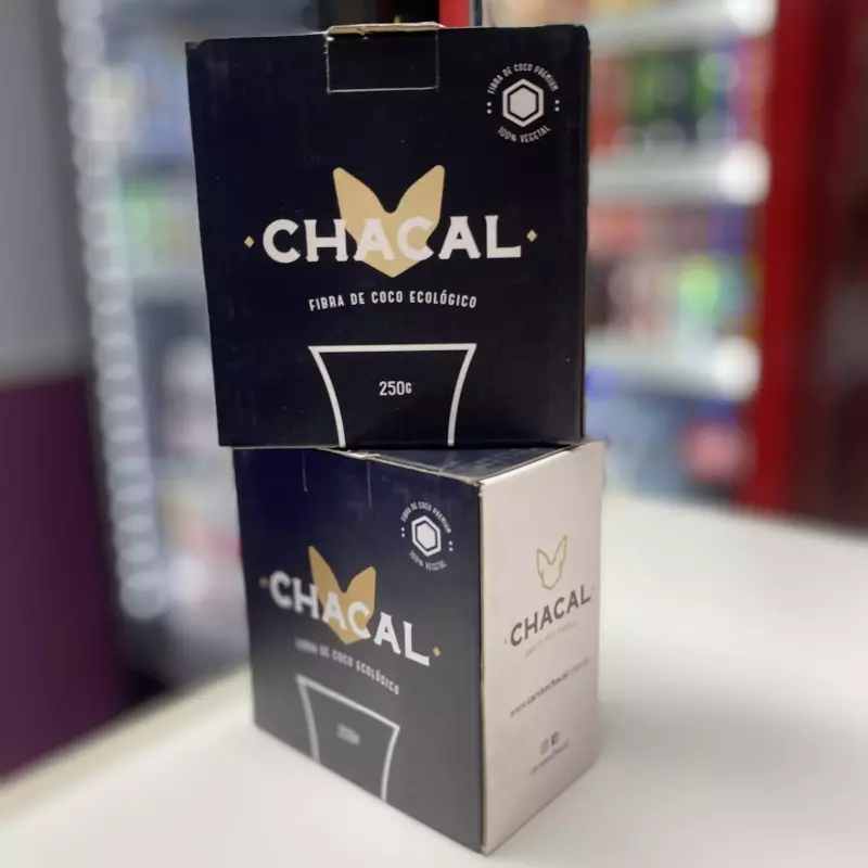Carvão de coco - Chacal 250g