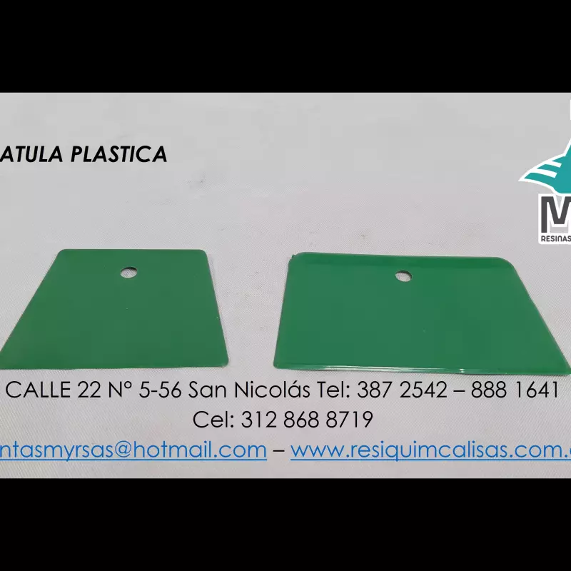 ESPATULAS PLASTICAS LISAS