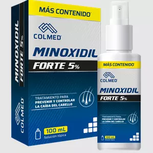 MINOXIDIL FORTE 5% 100ML COLMED