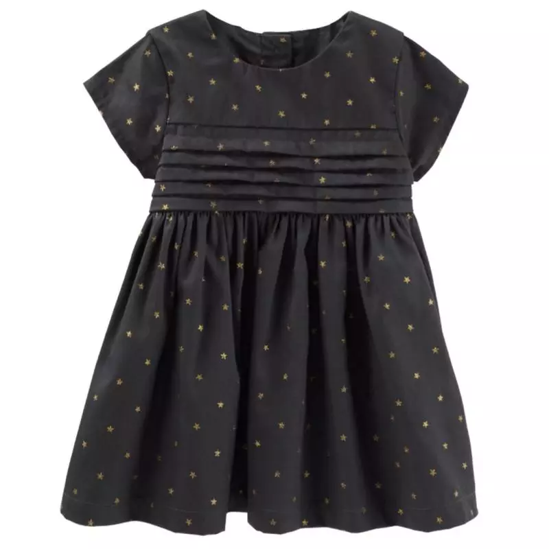 Vestido Gold Black