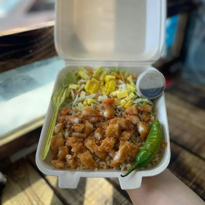Yakimeshi pollo manchego Philadelphi