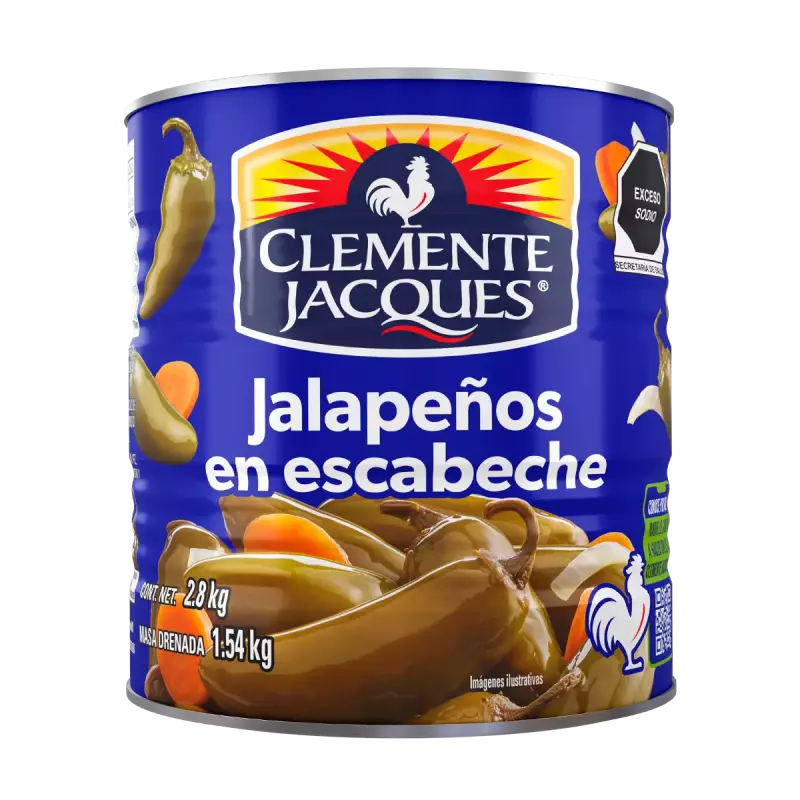 Jalapeños entero en escabeche