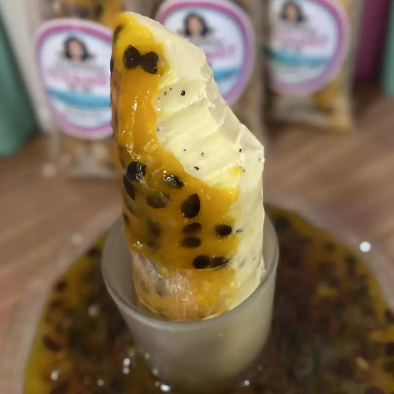 Maracujá com geléia