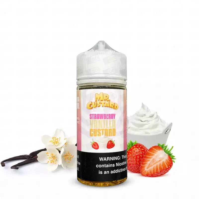 MR Custard Strawb. Vanilla Cust. 6MG