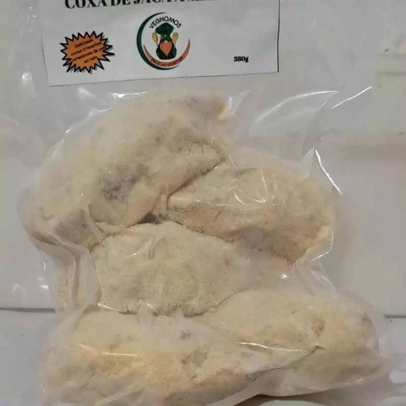 Coxa de jaca a milanesa proteica