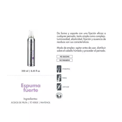 Espuma fuerte