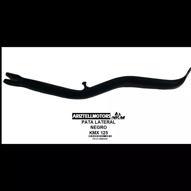 PATA LATERAL NEGRO KMX125