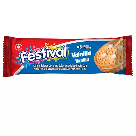 GALLETAS FESTIVAL VAINILLA