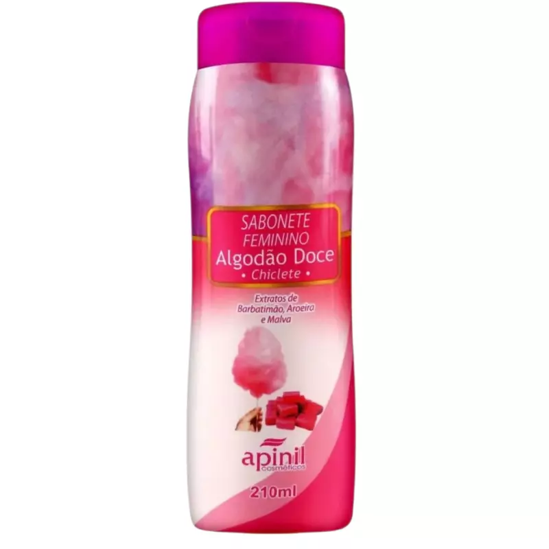 Sabonete Íntimo/ algodão doce 210ml