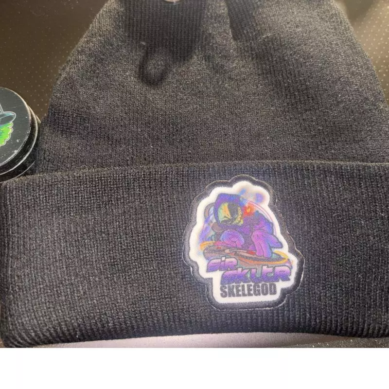 Stitched SS SmDJ Logo Beanie (Black)