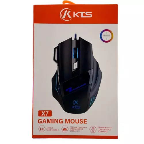 MOUSE GAMER C/FIO KTS RGB X7