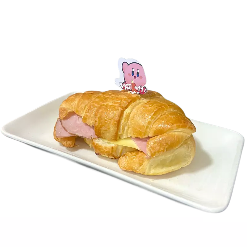 Croissant jamon queso
