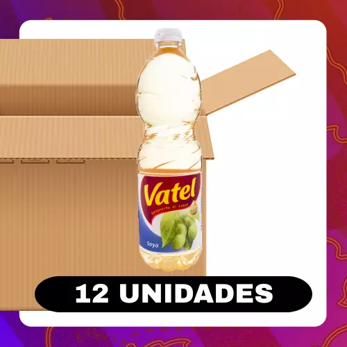 Bulto Vatel Aceite Soya 1l