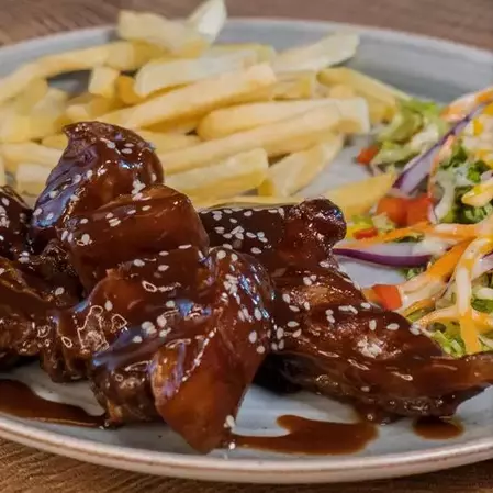 COSTILLAS DE CERDO BBQ