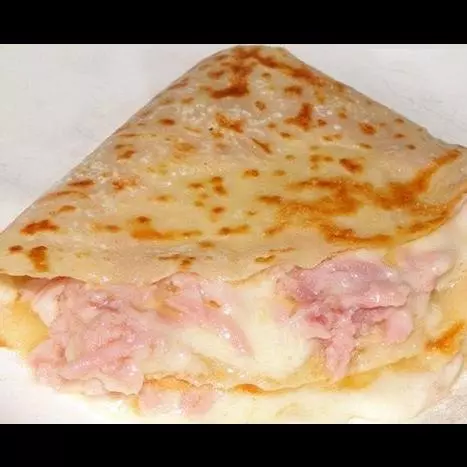 Crepe Queijo e Presunto