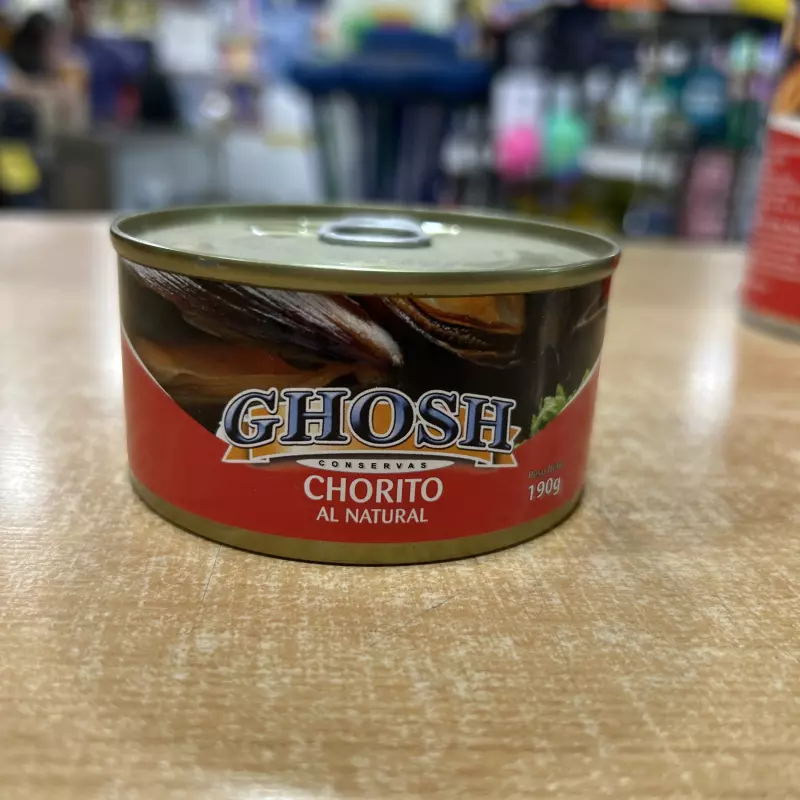 Chorito al natural Ghosh 190grs